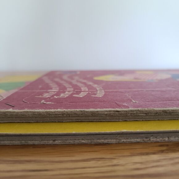 Vintage Walzer 1940s Cardboard Picture Puzzles Humpty Dumpty Little Miss Muffet - Picture 6 of 8